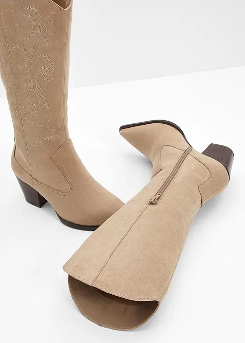 Cowboylaarzen met borduursel, bonprix