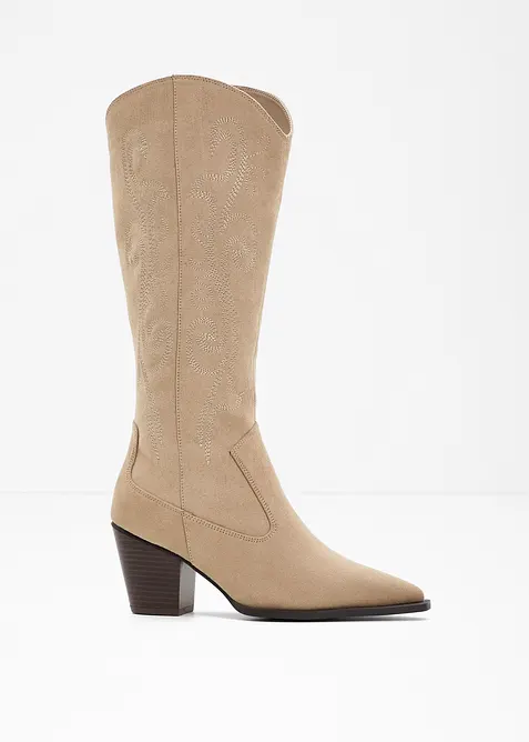 Cowboylaarzen met borduursel, bonprix