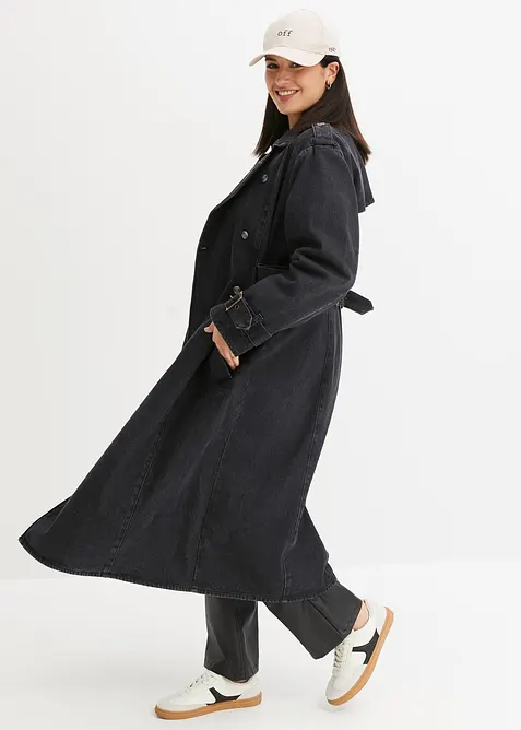 Denim trenchcoat, bonprix