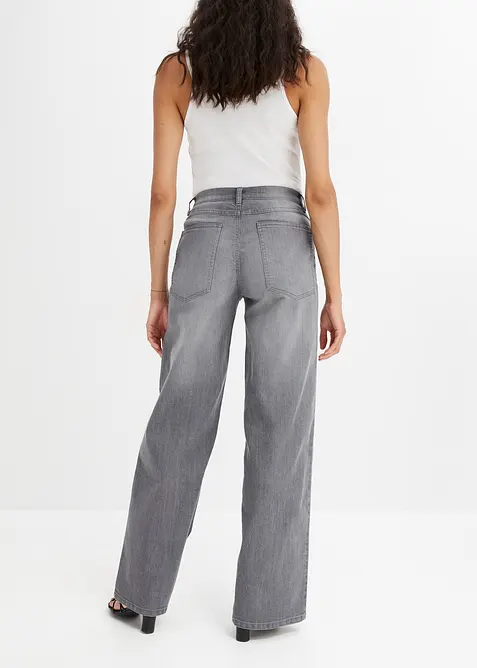 Wide leg jeans, high waist, bonprix