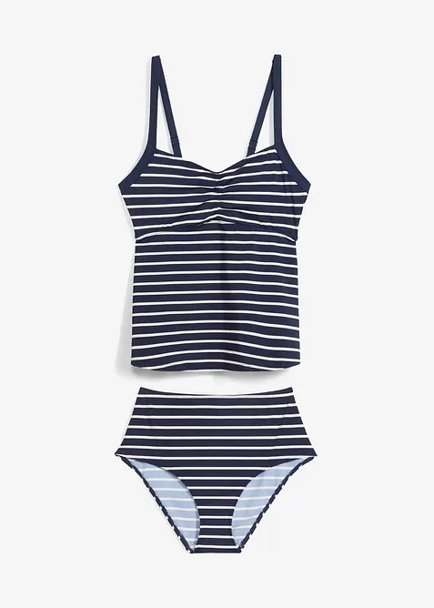 Tankini met strikkoord (2-dlg. set), bonprix