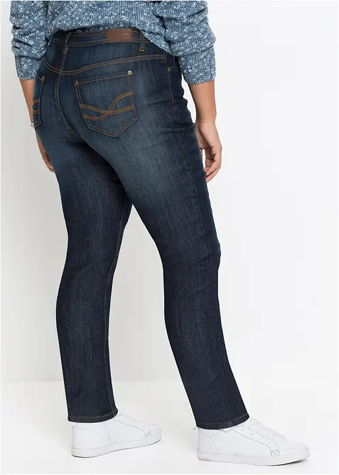 Comfort stretch mom jeans, mid waist, bonprix