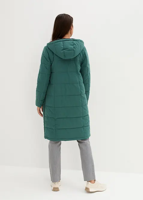 Lange, gewatteerde zwangerschapsjas/draagjas met gerecycled polyester, bonprix