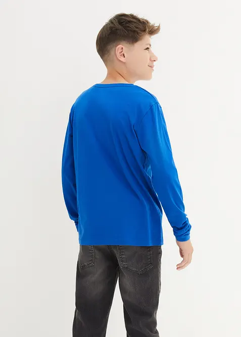 Longsleeve met biologisch katoen (set van 3), bonprix