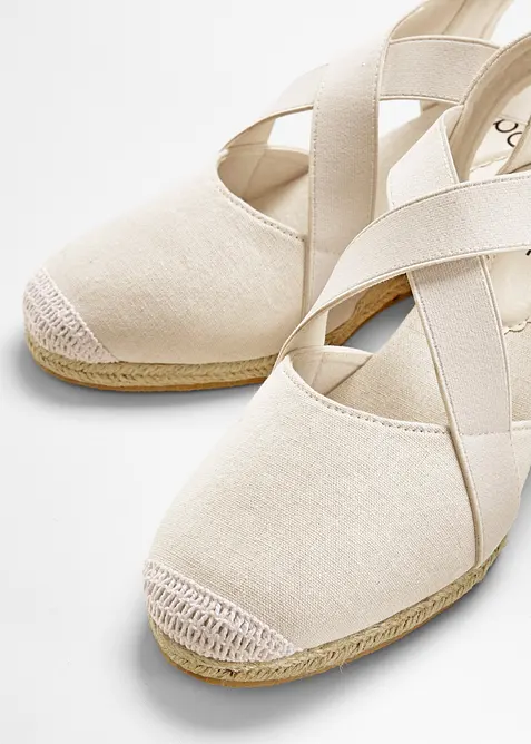 Sandaletten met een sleehak, bonprix