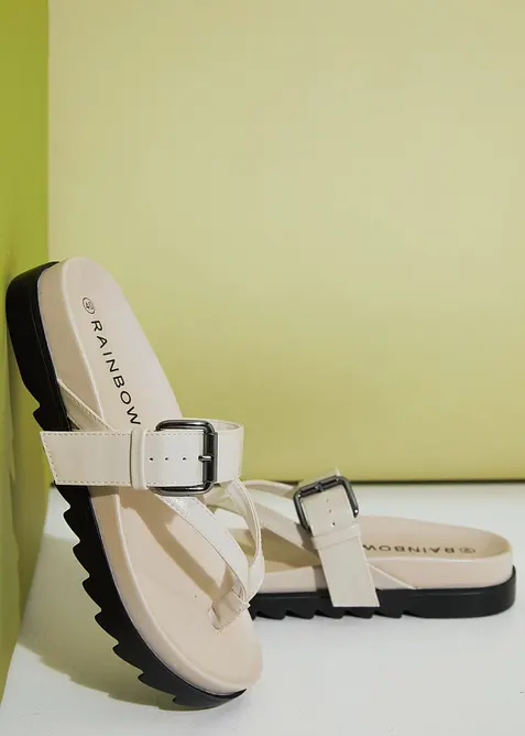 Teenslippers met profielzool, bonprix