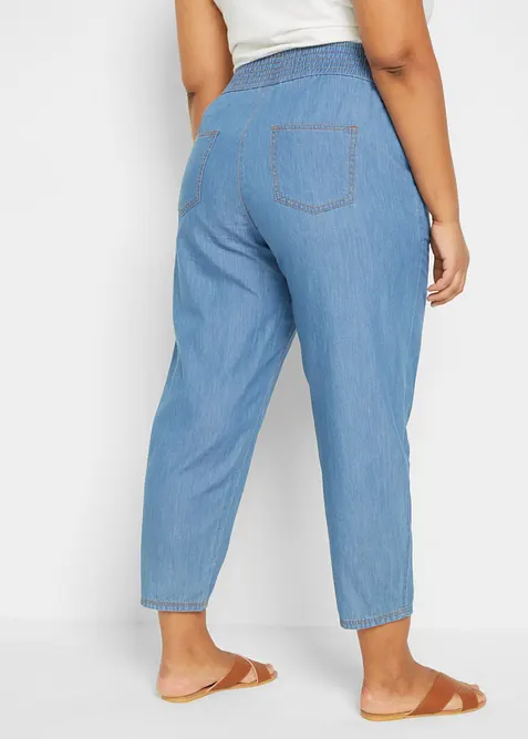 High waist mom jeans van biologisch katoen, bonprix