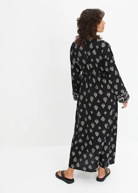 Geweven maxi jurk van viscose, bonprix