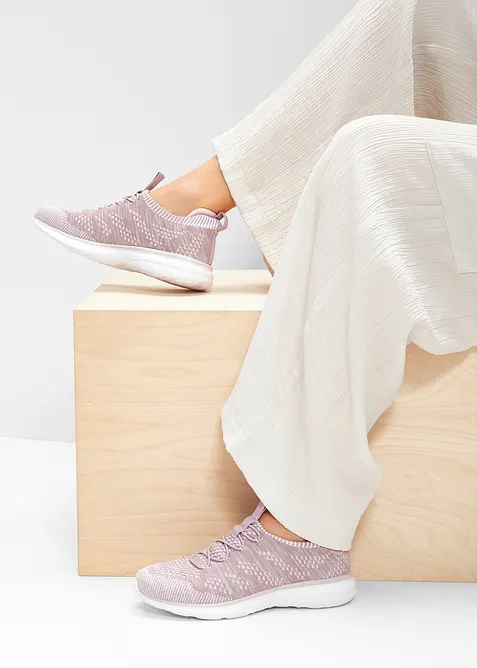 Slip-in sneakers van zacht materiaal, bonprix