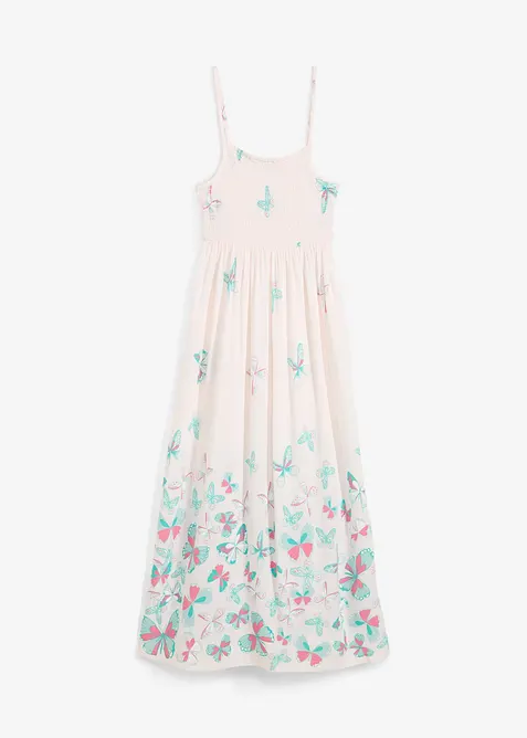 Meisjes maxi jurk van soepele viscose, bonprix