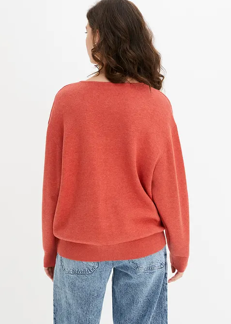 Oversized gebreid vest, bonprix