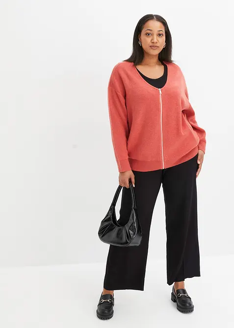 Oversized gebreid vest, bonprix