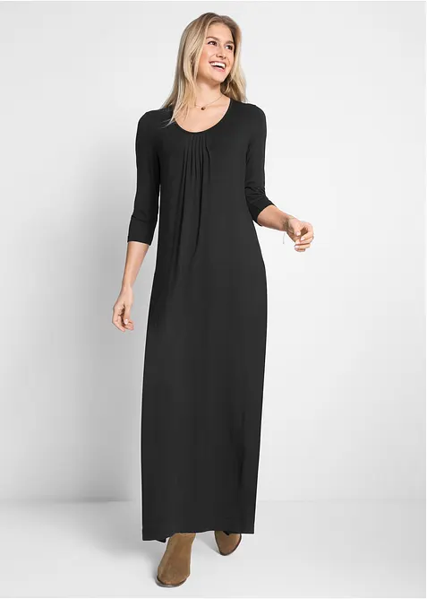 Viscose maxi jurk, bonprix