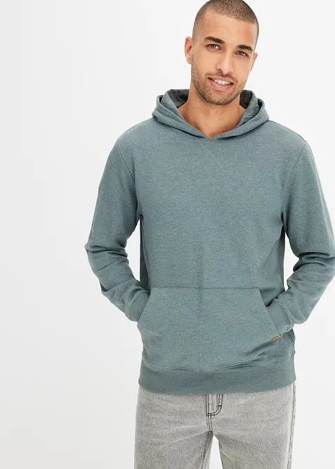 Hoodie gemêleerd, bonprix