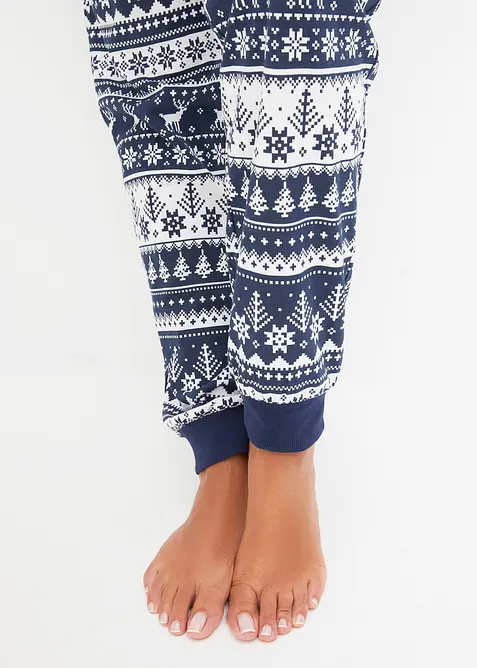 Pyjama van biologisch katoen, bonprix