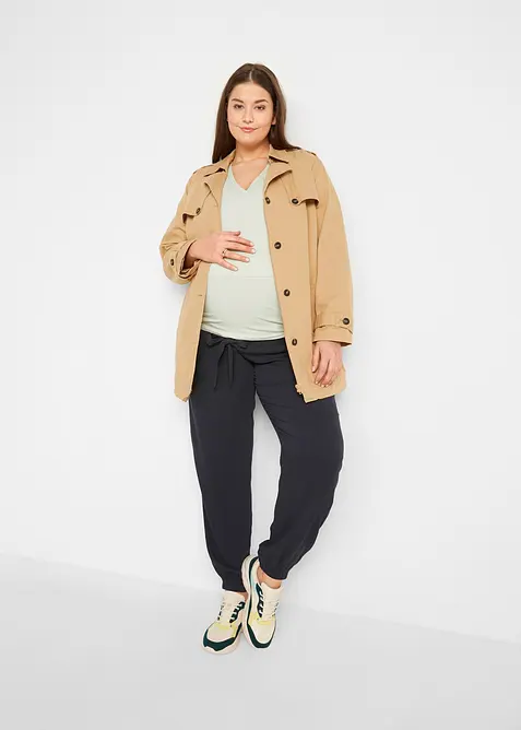 Zwangerschapsbroek van viscose, loose fit, bonprix