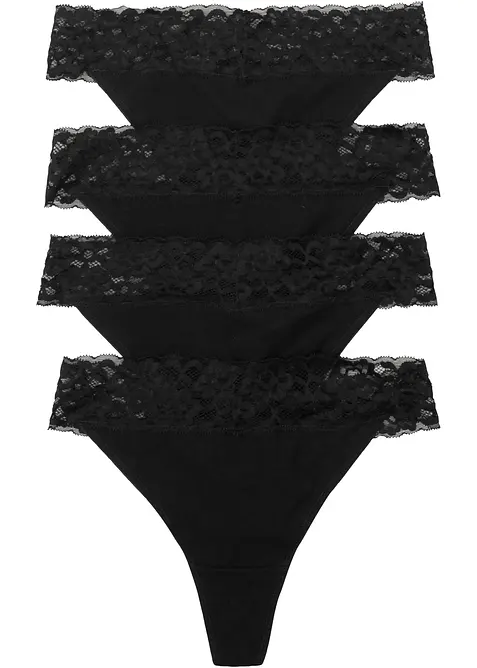 String met katoen (set van 4), bonprix