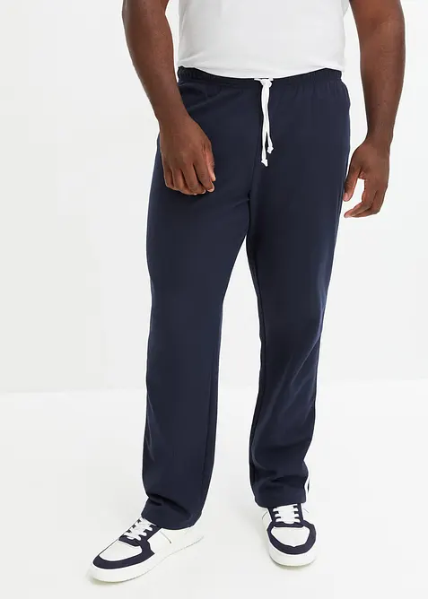 Joggingbroek met contrasterende details (set van 2), loose fit, bonprix