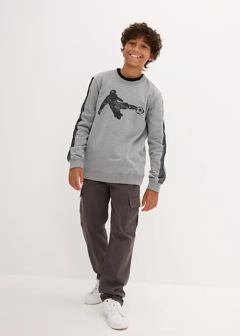 Sweater van een zachte katoenmix, bonprix