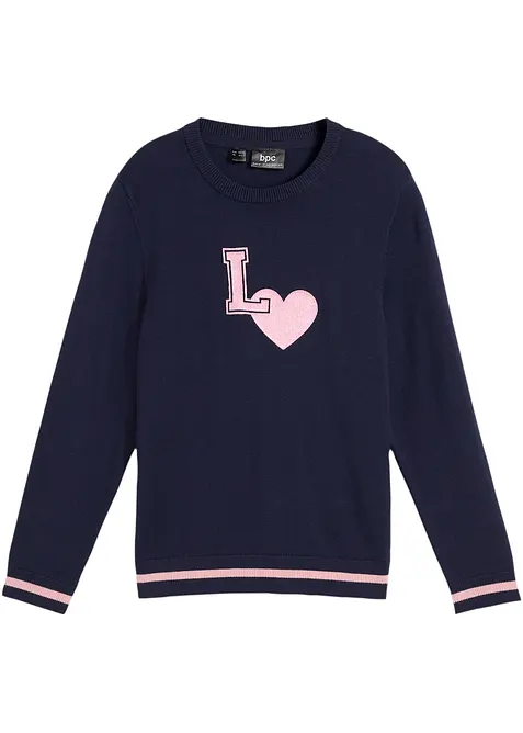 Fijn gebreide trui, bonprix