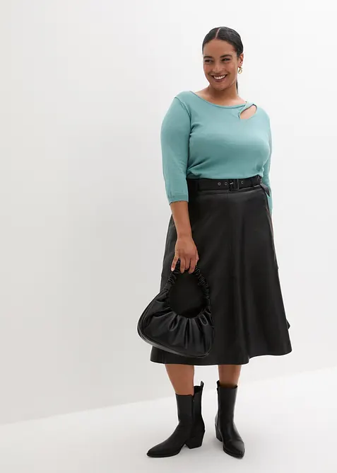 Trui van een viscosemix, bonprix