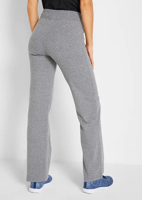 Katoenen sportbroek, bootcut (set van 2), bonprix