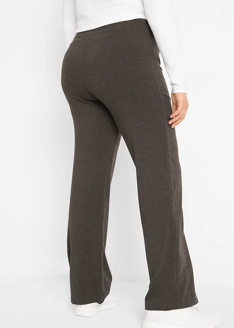 Katoenen sportbroek, bootcut (set van 2), bonprix