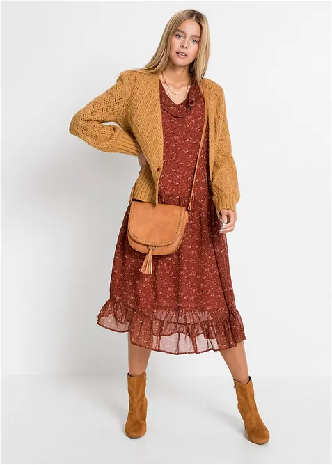 Fijngebreid vest, bonprix