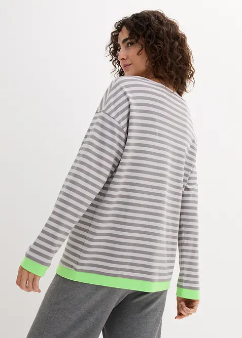 Longsleeve met trompetmouwen, bonprix