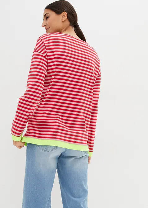 Longsleeve met trompetmouwen, bonprix