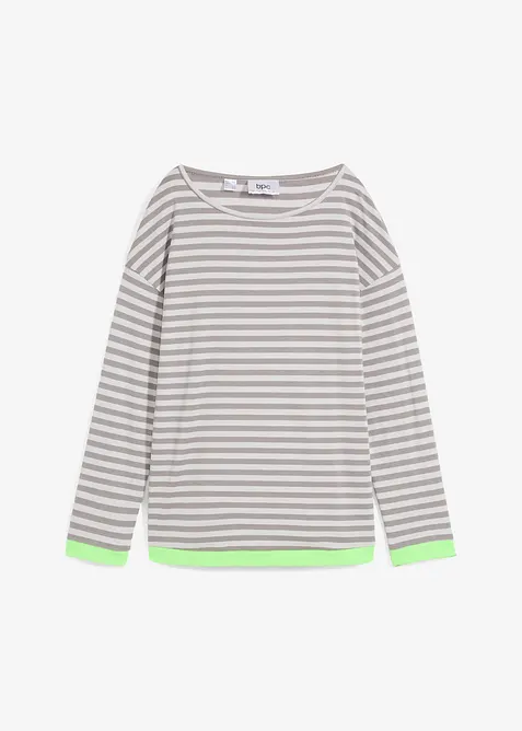 Longsleeve met trompetmouwen, bonprix