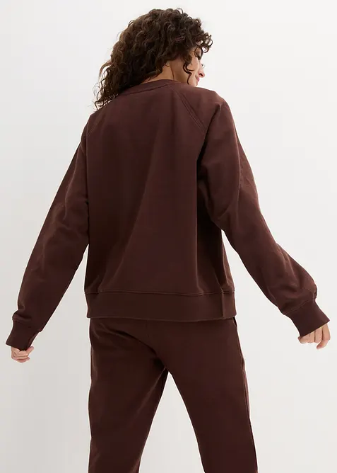 Essential oversized sweater van biologisch katoen, bonprix