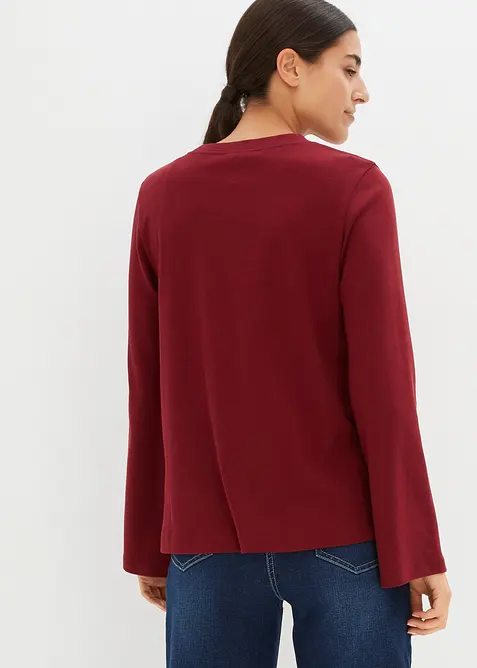 Essential longsleeve van dik katoen, bonprix