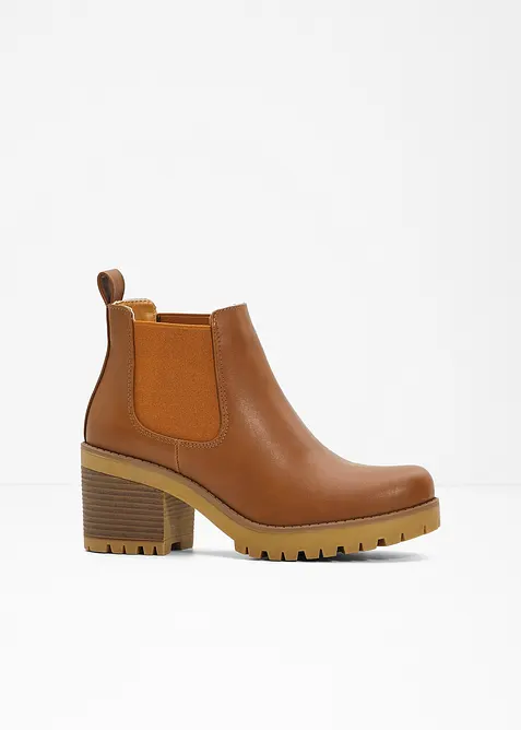 Chelsea boots met blokhak, bonprix
