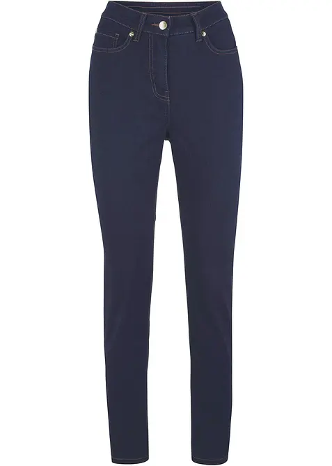 Slim fit jeans met mid waist en comfortband, bonprix