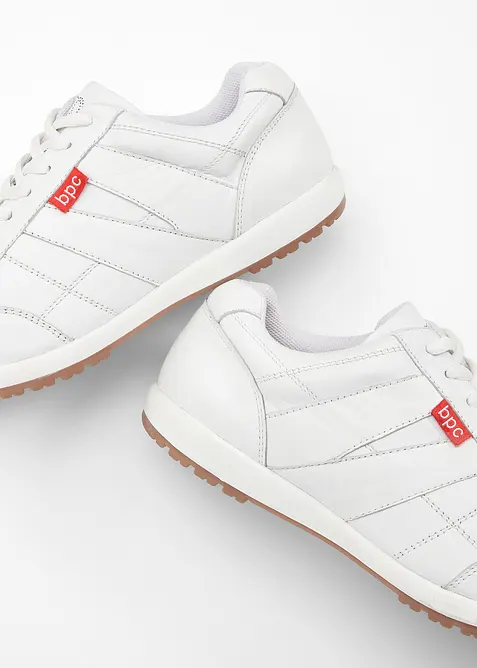 Sneakers van leer, bonprix