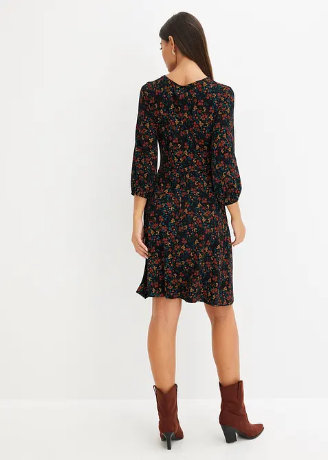 Gedessineerde mini jurk, bonprix