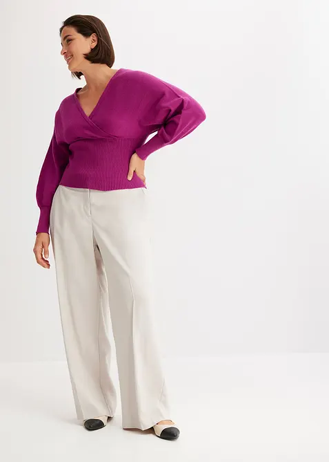 Trui van soepele viscose mix, bonprix