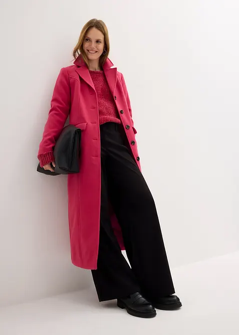 Oversized trui van zachte chenille, bonprix