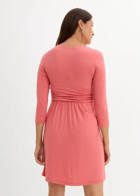 Zwangerschapsjurk/voedingsjurk van viscose-stretch, bonprix