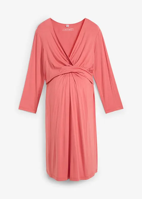 Zwangerschapsjurk/voedingsjurk van viscose-stretch, bonprix
