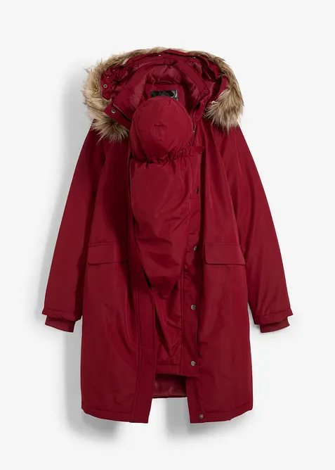 3-in-1 wind- en waterdichte zwangerschapsjas/draagjas, bonprix