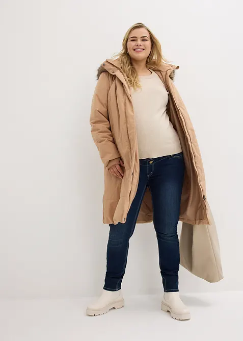 3-in-1 gewatteerde zwangerschapsjas/draagjas, bonprix