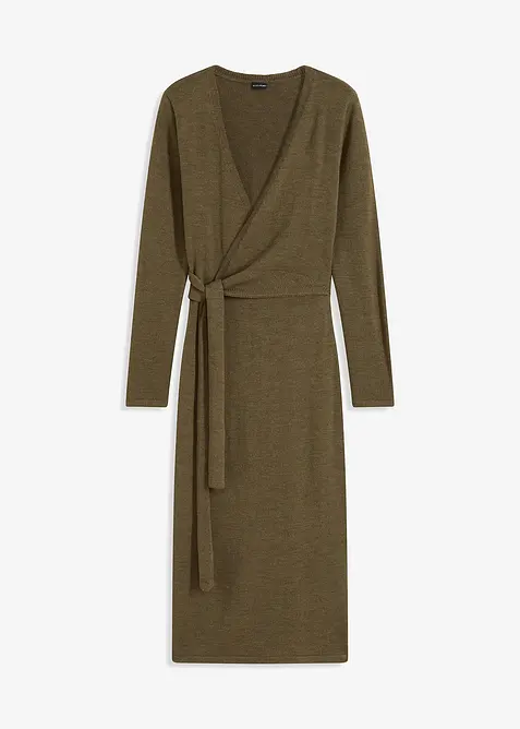 Gebreide midi jurk, bonprix