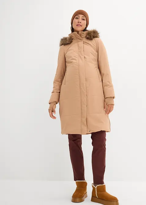 3-in-1 gewatteerde zwangerschapsjas/draagjas, bonprix