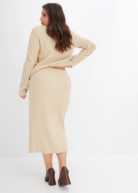 Gebreide kokerrok, bonprix