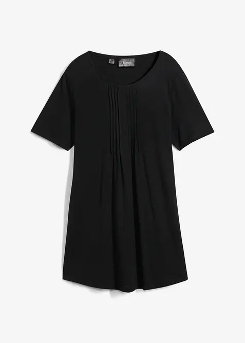 T-shirt in A-lijn, korte mouw, bonprix