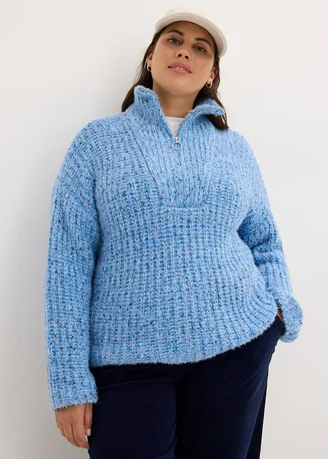 Schipperstrui met oversized schouders, bonprix