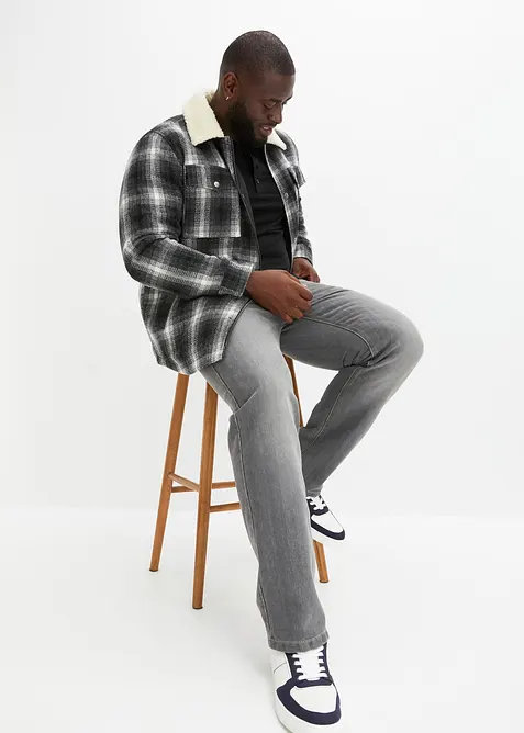 Henley shirt met comfort fit (set van 2), bonprix