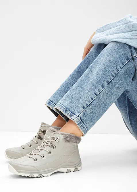 Gevoerde  veterboots, bonprix